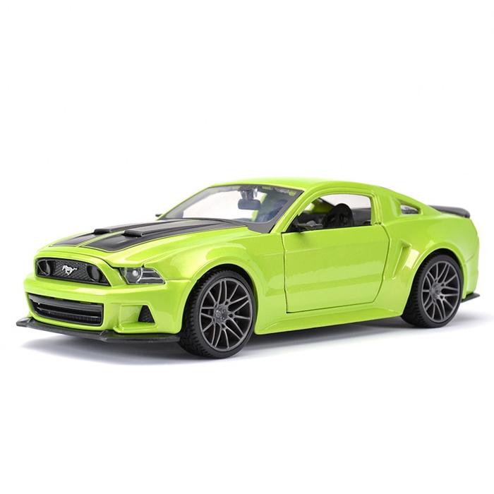 Gambar Miniatur Mobil Balap Ford Mustang Die Cast Skala 1: 24 Untuk Koleksi - Green dari OPPOYO. undefined Tokopedia
