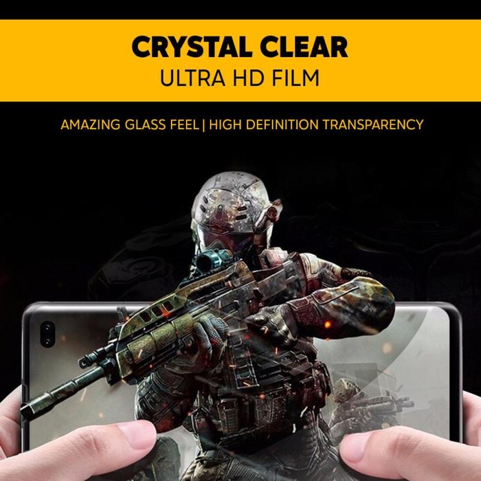 Gambar Uneed Hybrid Pro Oppo Reno4 F / Reno 4F Anti Break Screen Protector - clear dari Uneed Mobile Zone undefined Tokopedia