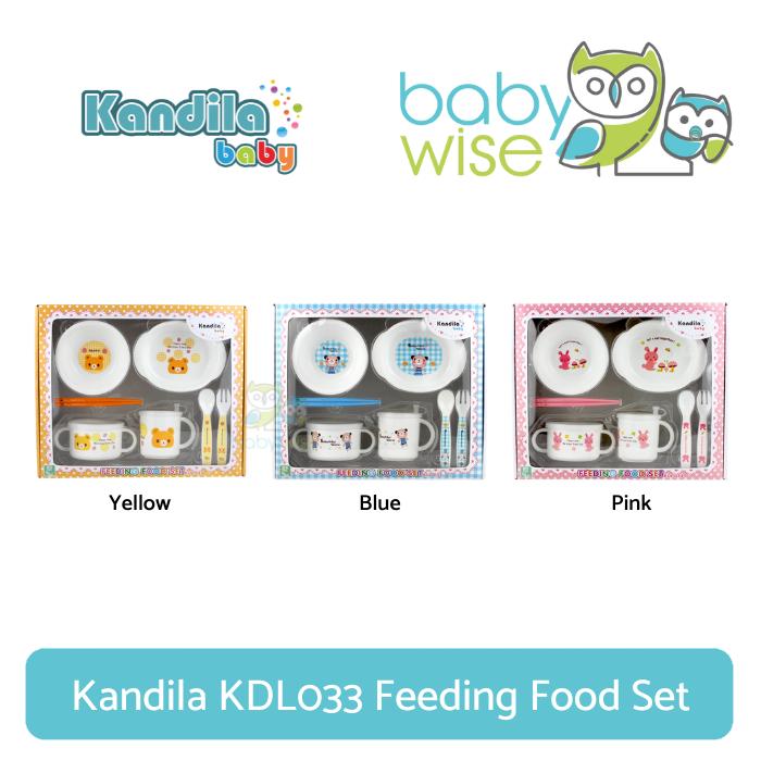 Gambar Kandila KDL033 Feeding Food Set - Alat Makan Anak Bayi - Pink dari Baby Wise BSD undefined Tokopedia