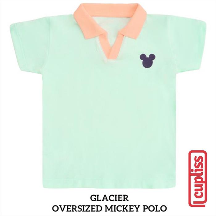 Gambar Little Palmerhaus Disney Jolly Mickey Oversized Polo Glacier - 0-6 bulan dari Cupliss undefined Tokopedia