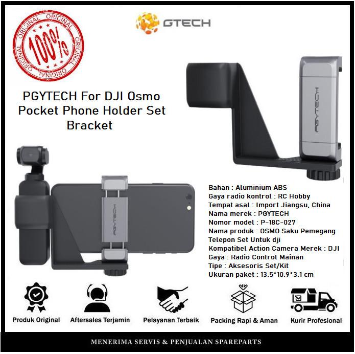 Jual PGYTECH For DJI Osmo Pocket Phone Holder Set Bracket DJI