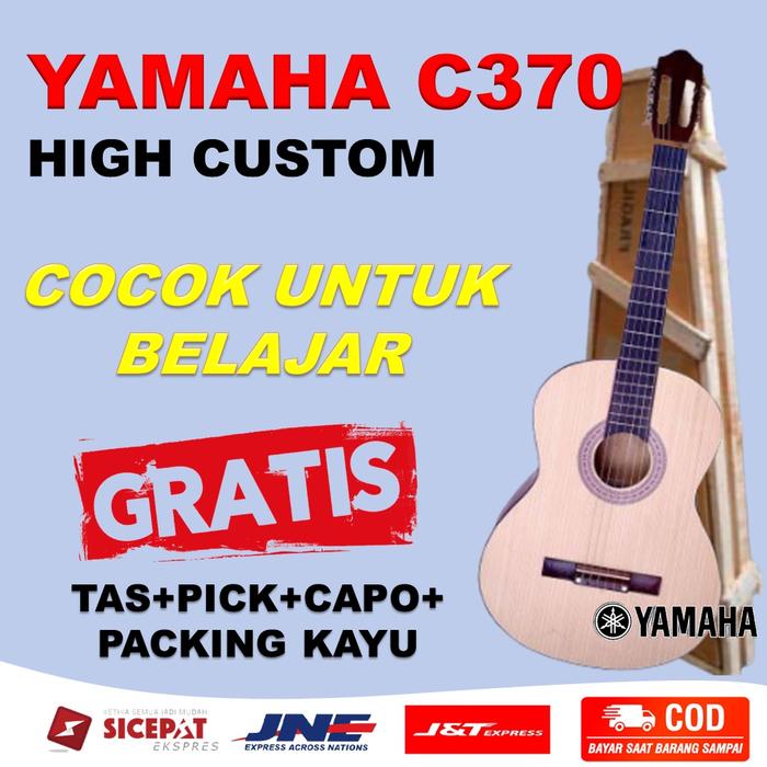 Gambar Gitar Akustik Yamaha C370 Custom Classic Nilon Nylon untuk Pemula dari fitriana78 undefined Tokopedia