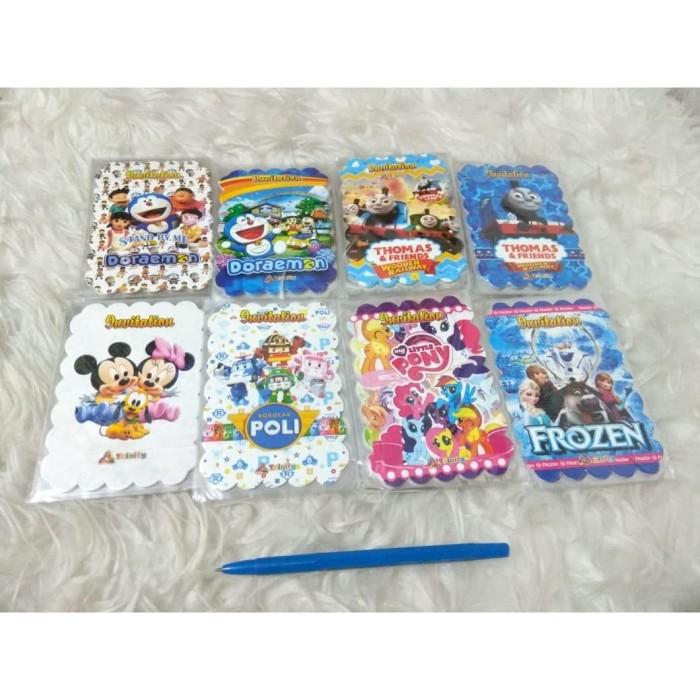 Gambar UNDANGAN ULANG TAHUN anak karakter perlengkapan pesta ultah Grosir - AVENGER dari Souvenir Unike undefined Tokopedia