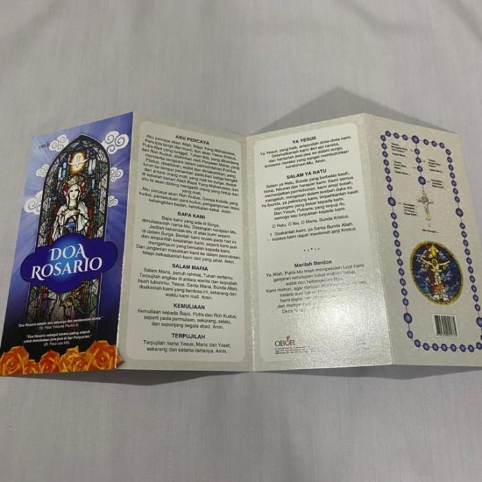 Gambar kartu doa rosario terbitan obor dari duniamart_NEW undefined Tokopedia