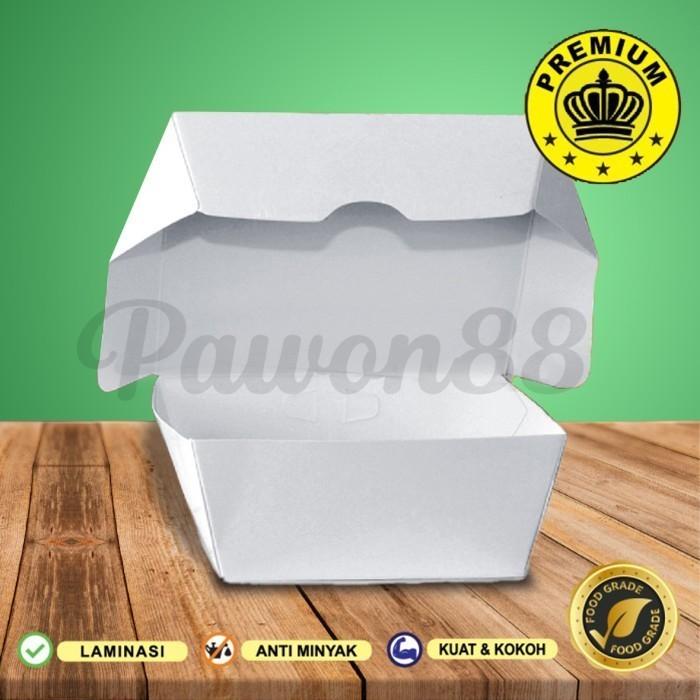 Gambar Lunch Box Paper | Kemasan Kotak Makanan Kertas | Kecil S (small) - Premium dari PAWON 88 undefined Tokopedia