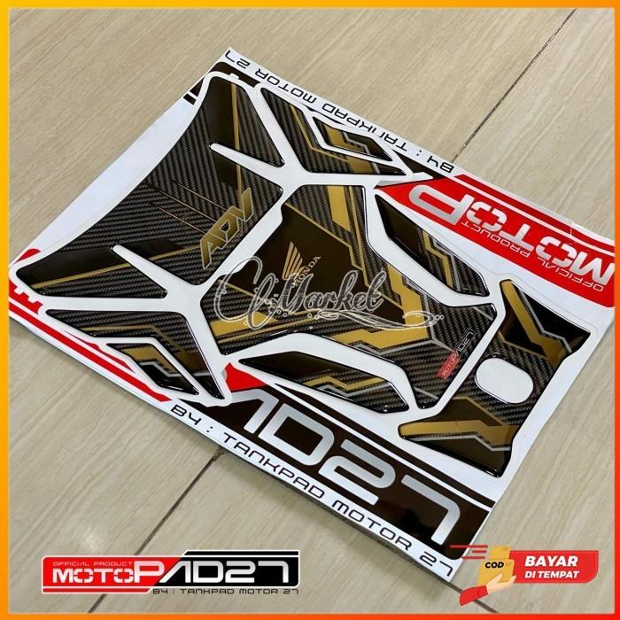 Gambar Tankpad deckpad honda ADV 160 sticker dashbor timbul resin premium - carbon dari market acc_NEW undefined Tokopedia