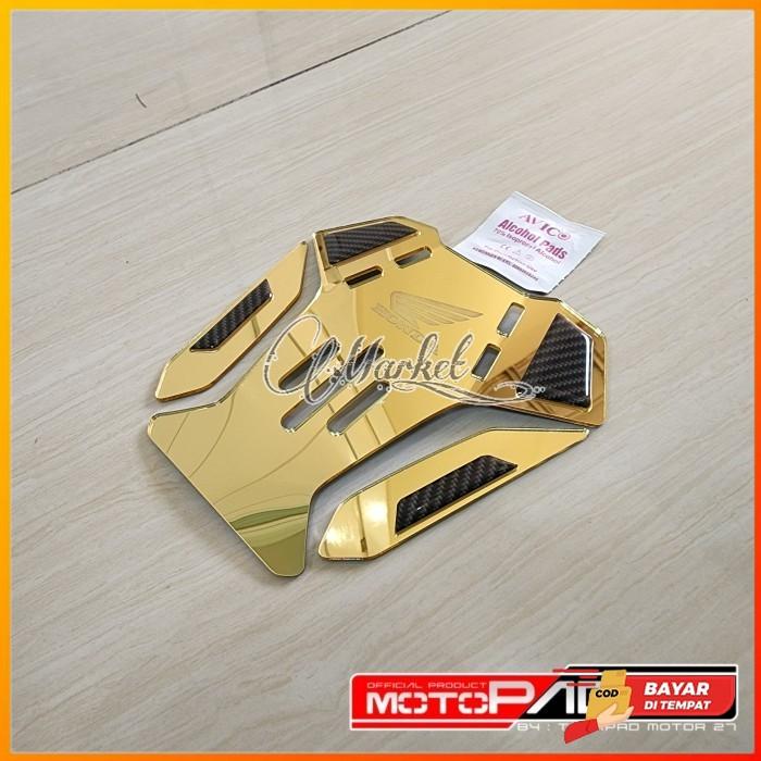 Gambar Garnish tangki honda adv 160 garnis cover tanki bensin premium - silver dari market acc_NEW undefined Tokopedia