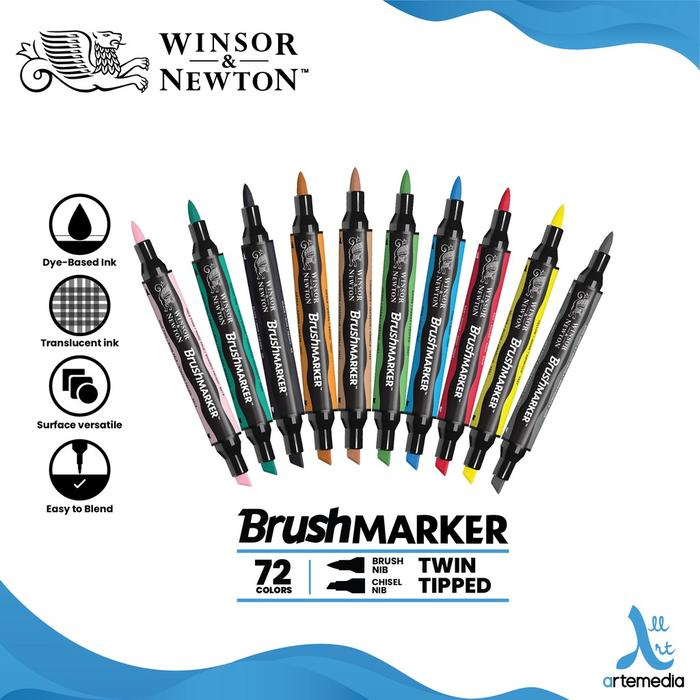 Jual Brush Marker Winsor Newton Promarker Color Pen Satuan Alcohol