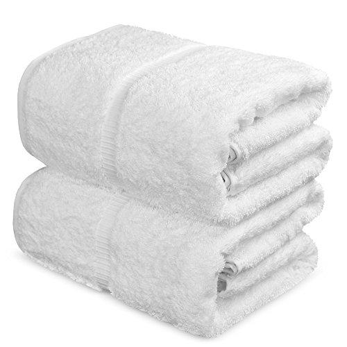 Gambar Towel Bazaar 100% Turkish Cotton Bath Sheets, 700 GSM dari Home and Kitchen USA undefined Tokopedia