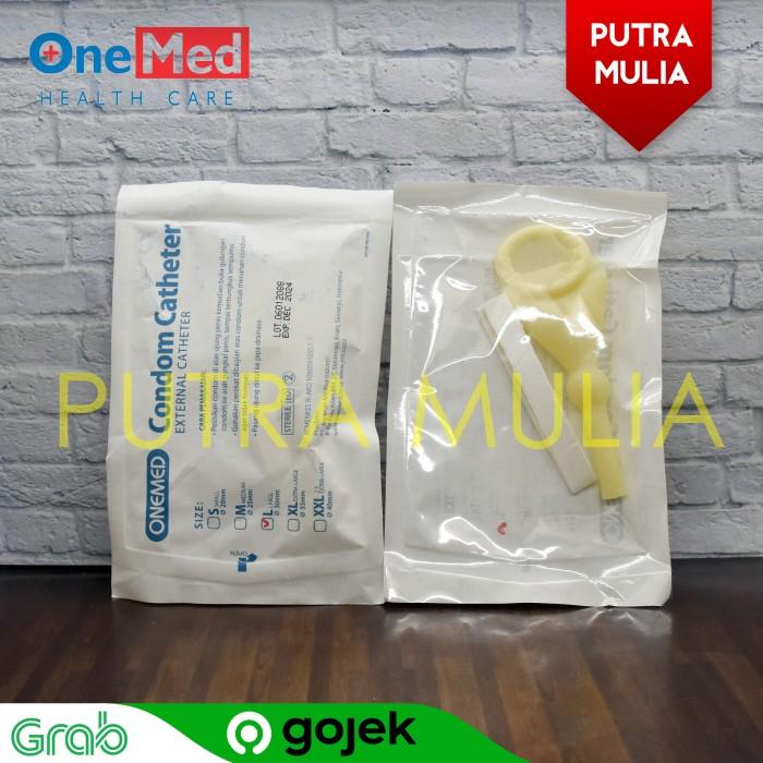 Gambar Condom Catheter Kondom Kateter OneMed S M L - M dari Putra Mulia Medika Kota Makassar Tokopedia