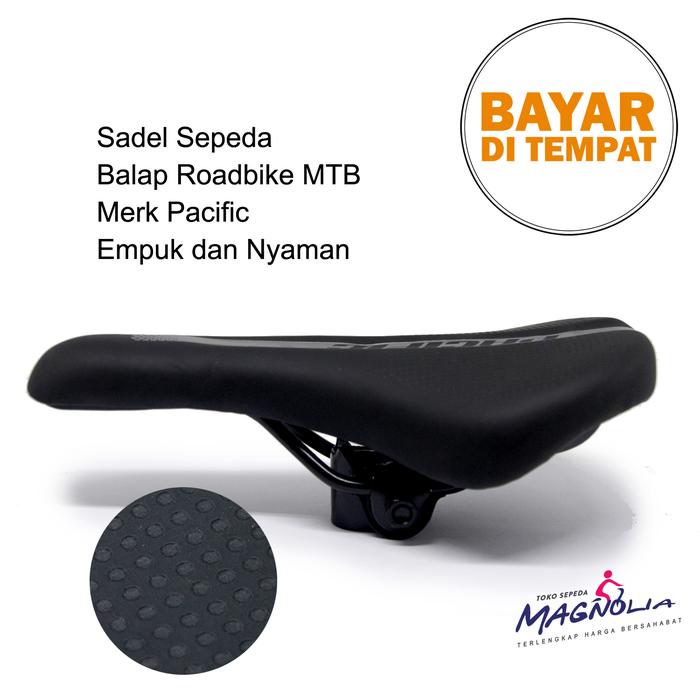 Gambar Jok Sadel Sepeda Balap Roadbike Empuk Merk Pacific - Abu dari Toko Sepeda Magnolia undefined Tokopedia