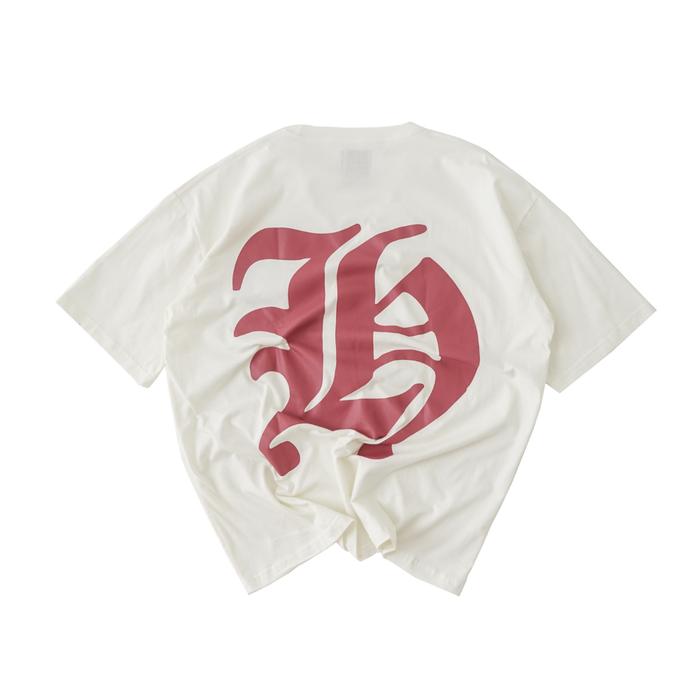 Gambar Hierarchy Studios - Gothic H Oversized T-Shirt Broken White - M dari Hierarchystudios undefined Tokopedia