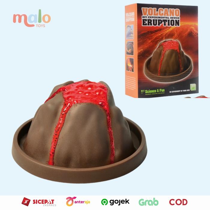 Gambar Volcano Eruption Mainan Anak Volcano Eruption Mainan Edukasi Sains - Volcano dari Malo Toys undefined Tokopedia