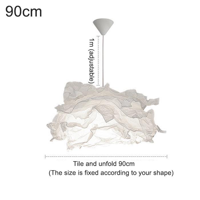 Gambar A.S Lampu Gantung Nordic Bahan Kertas Untuk Kamar Tidur / Ruang Makan - Ukuran-90cm, Lampu Tricolor dari Arieleza Store undefined Tokopedia