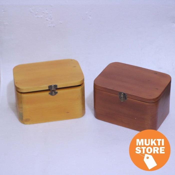 Gambar Nata Wooden Box / Kotak Penyimpanan Kayu / Box Kayu / Kotak Kayu - Polos dari Good Crafts undefined Tokopedia