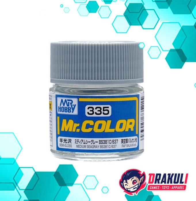 Gambar Mr. Hobby Mr. Color Model Kit Paint - Medium Sea Gray BS381C 637 C335 dari Drakuli HQ undefined Tokopedia