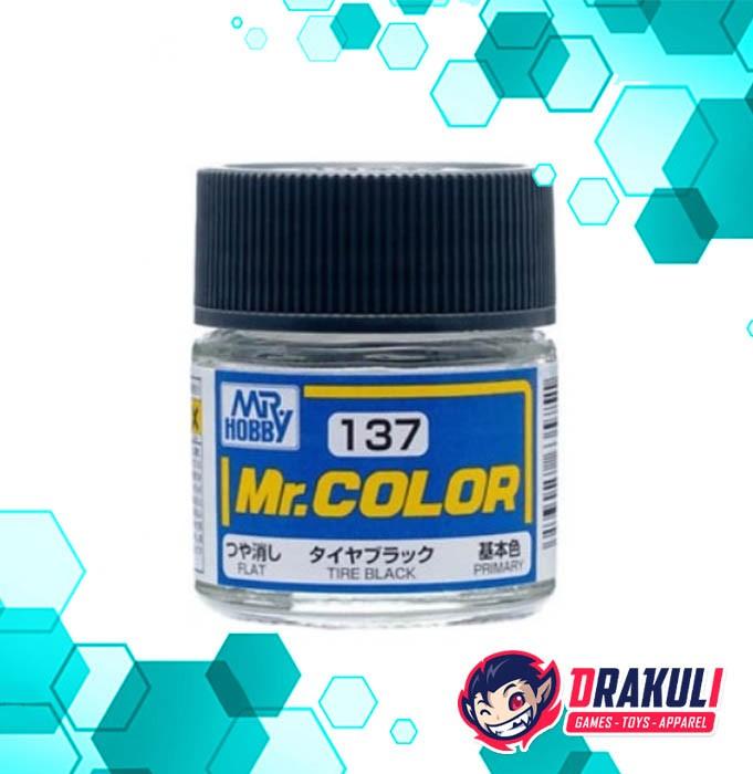Gambar Mr. Hobby Mr. Color Model Kit Paint - Tire Black C137 dari Drakuli HQ undefined Tokopedia
