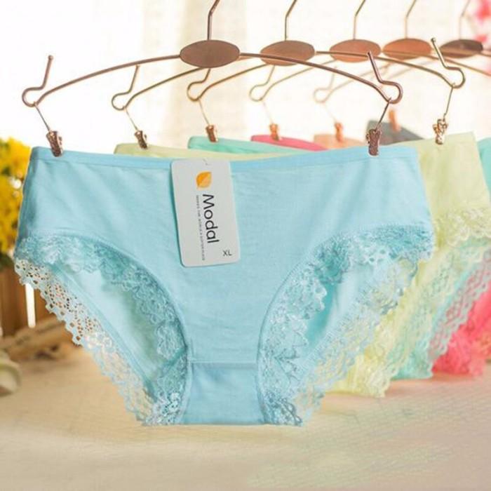 Gambar Celana Dalam Wanita Sexy Renda Ukuran M, L, XL - M dari Sprei Murah Online_NEW undefined Tokopedia