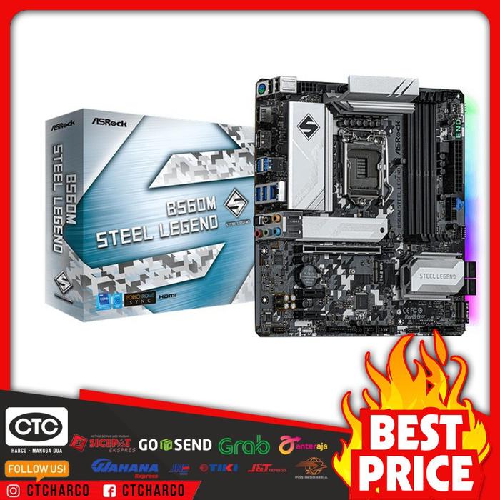 Motherboard Asrock B560m Steel Legend Lga1200 B560ddr4