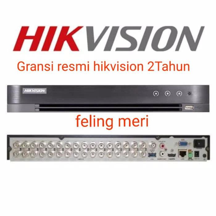 Jual DVR HIKVISION 32CH DS-7232HQHI-K2 UP TO CCTV 5MP HIKVISION