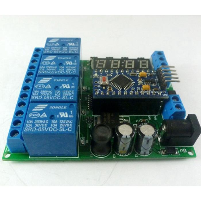 Jual Dc 5-24V 4Ch Pro Mini PLC Board Relay Shield ule Untuk Arduino ...