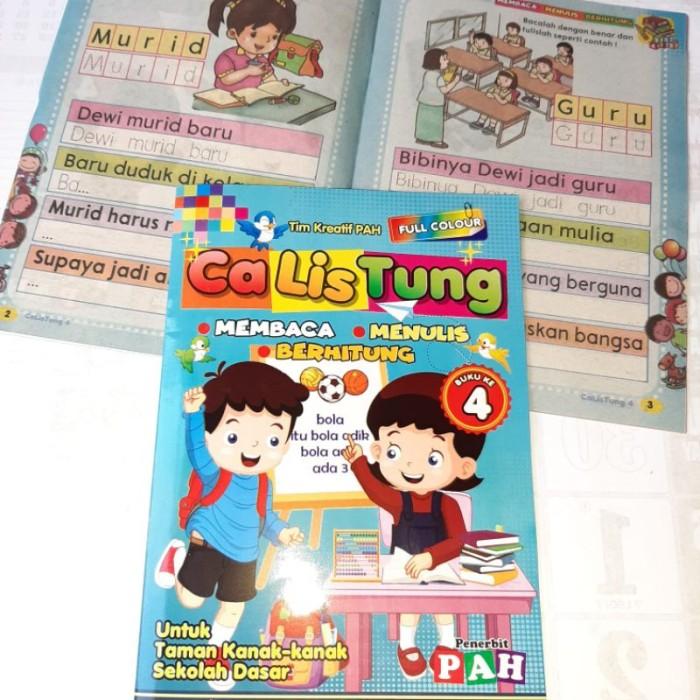 Gambar Buku Edukasi Anak PAUD TK SD Belajar Membaca Menulis Berhitung - CALISTUNG 4 dari Lockgamerz Electronic undefined Tokopedia