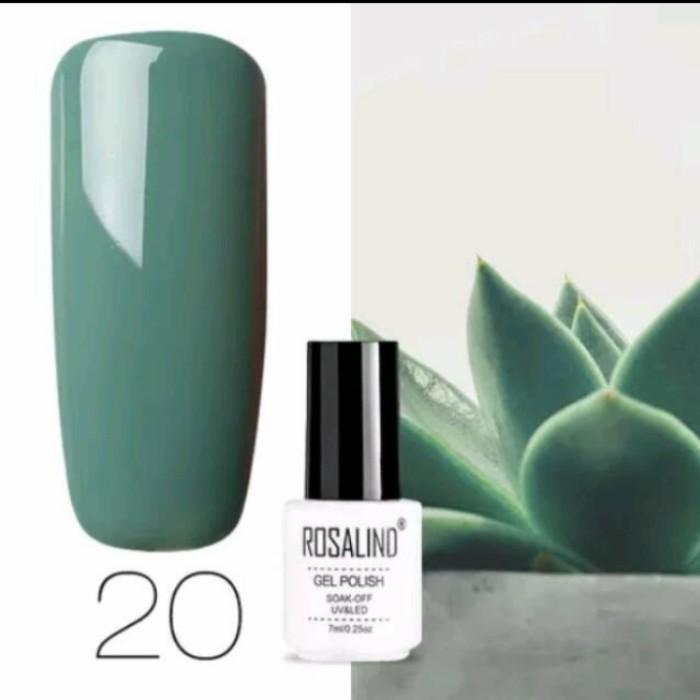 Gambar (11-20) ROSALIND GEL NAIL POLISH UV LED / Kutek / Cat Kuku / U - 20 dari Rosemarrynailart undefined Tokopedia