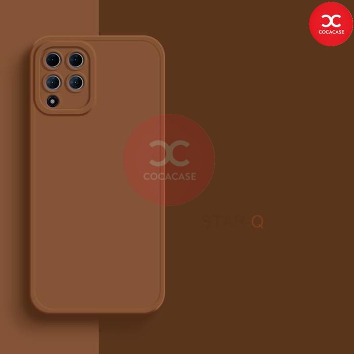 Gambar Liquid Silicone Case Samsung Galaxy A12 A22 M22 M32 A32 4G 5G - Brown, SAMSUNG  M22 4G dari CocaCase undefined Tokopedia