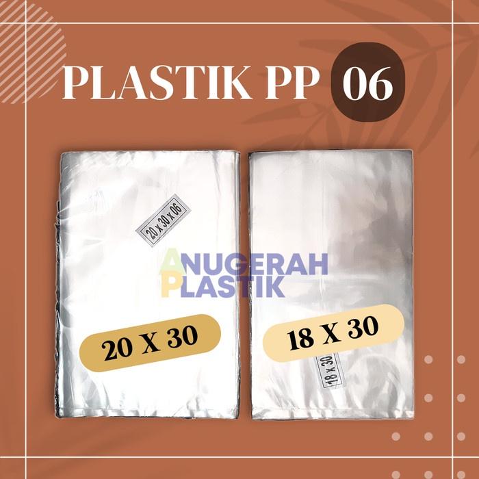 Gambar Plastik PP Bening Tebal 06 Ukuran 18x30 dan 20x30/ Plastik Snack Tebal - 18x30 dari Grace Packaging Bandung undefined Tokopedia