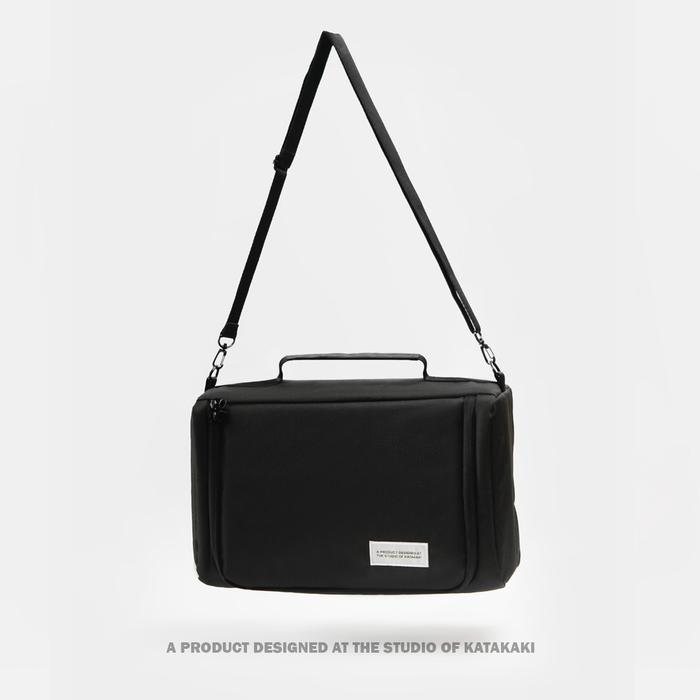 Gambar Tas Sepatu Olahraga Dual Mode Cordura D1000 - Black - Black dari katakaki undefined Tokopedia