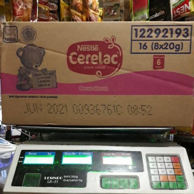 Gambar Unik Cerelac Beras Merah Kacang Hijau Dus Ctn isi 16 8x20g Murah dari ajiiiiiiistore undefined Tokopedia