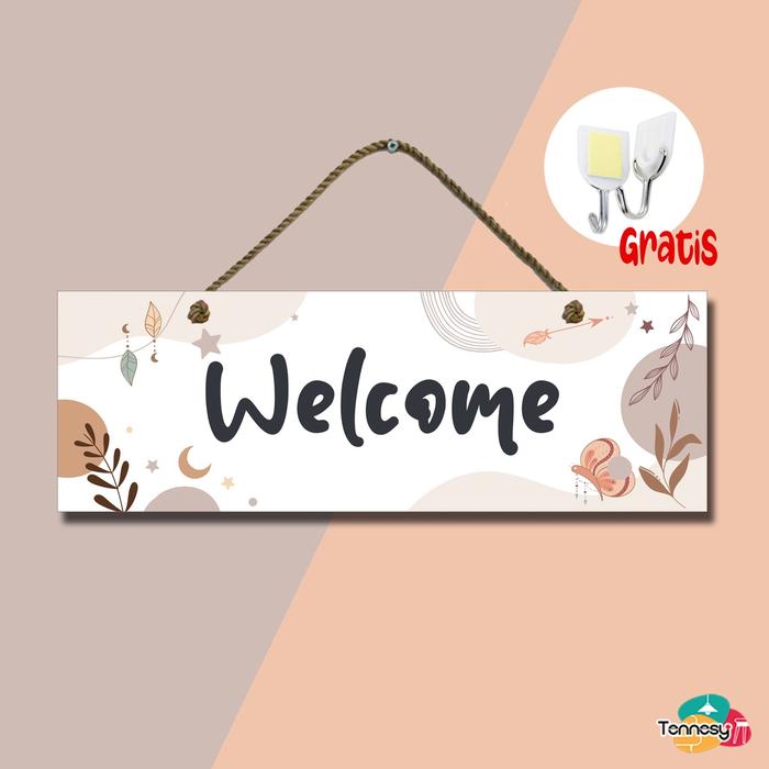 Gambar HIASAN GANTUNGAN TALI BOHO SCANDINAVIAN 30x10CM PAJANGAN PINTU DEKORASI DINDING KAMAR TIDUR RUMAH - Biru Muda, polos dari Tennesy undefined Tokopedia