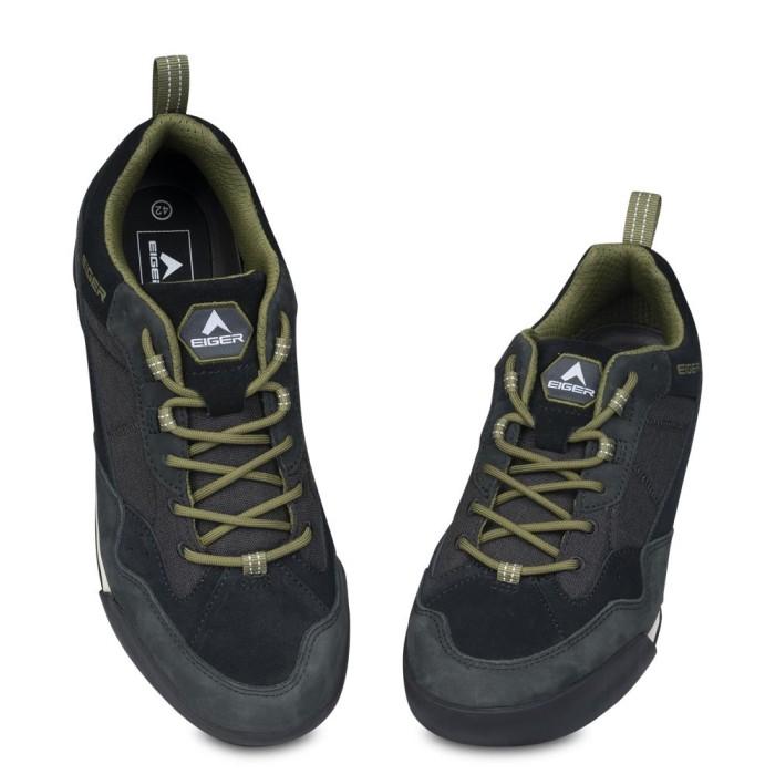 Gambar SEPATU EIGER ORIGINAL YACARE SHOES SEPATU SNEAKERS PRIA - Black, 38 - Black, 44 dari BUCIPER STORE - ORIGINAL undefined Tokopedia