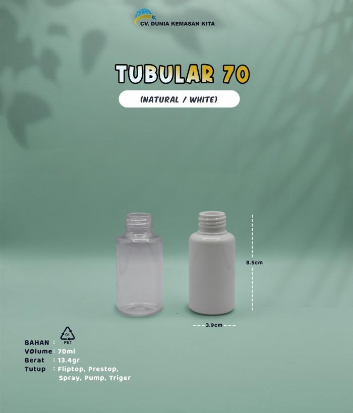 Gambar Botol Tubular 70 ml - 1 Pcs - Botol Toner - Botol Parfum - Bening - Sprayer dari Dunia Kemasan Kita undefined Tokopedia
