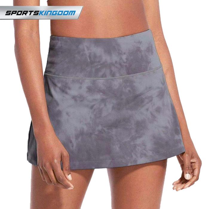 Gambar Rok Tenis Golf Olahraga Tie Dye Wanita Short Skirt Lari - ABU TERANG, XS dari SPORTSKINGDOM undefined Tokopedia