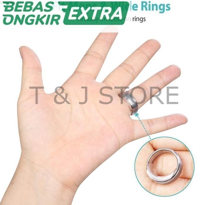 TJ Sizes Silicone Invisible Clear Ring Size Adjuster Resizer ORIGINAL  PCS di T&j Tokopedia