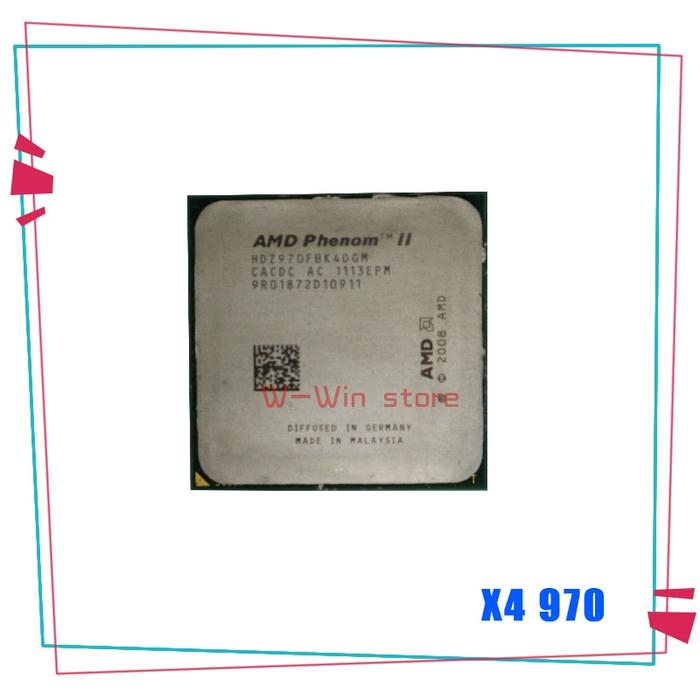 Jual FGIM AMD Phenom II X4 970 X4-970 Black Edition Kota