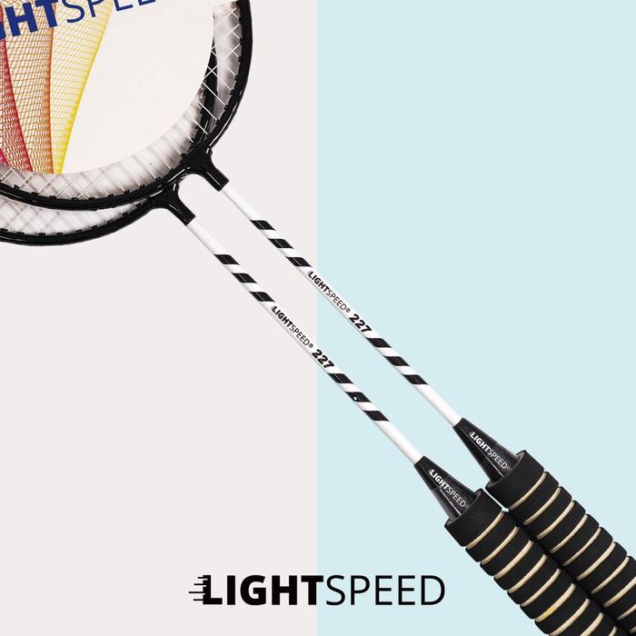 Gambar LIGHTSPEED RAKET BULU TANGKIS ISI 2 FREE BAG - HITAM dari lightspeed.co undefined Tokopedia