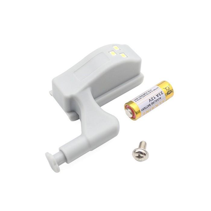 Gambar Lampu engsel led + baterai lampu kitchen set led lampu lemari otomatis - Lampu + baterai dari taurus88olshop undefined Tokopedia