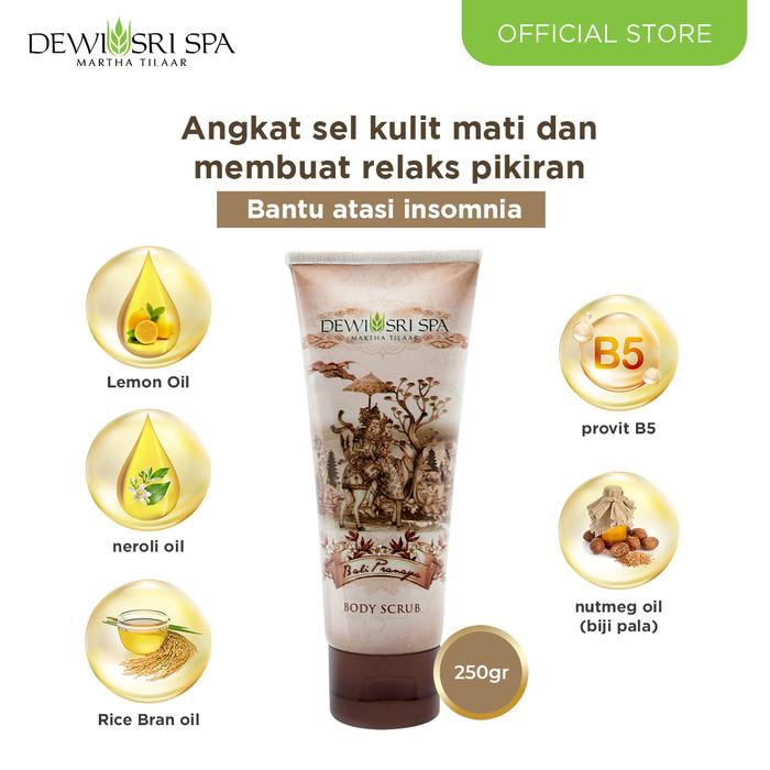 Gambar DEWI SRI SPA BALI PRANAYA BODY SCRUB dari Martha Tilaar Shop_NEW undefined Tokopedia