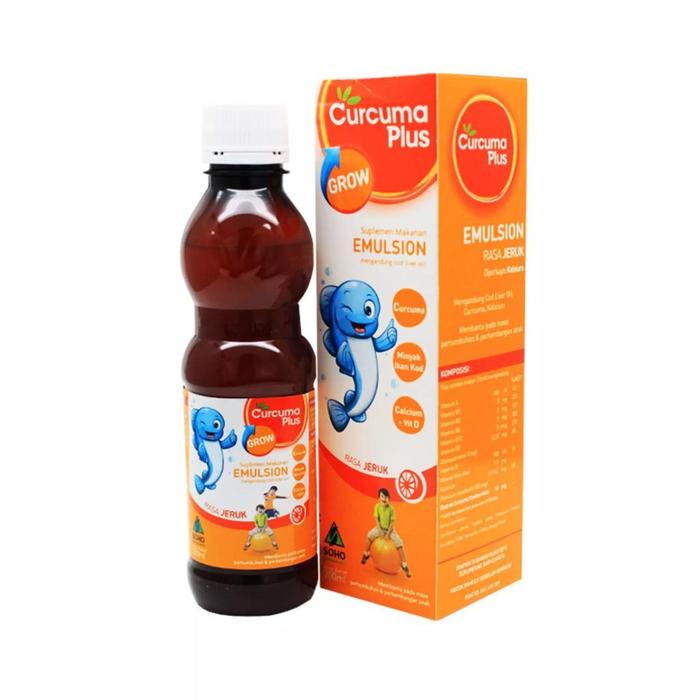 Gambar CURCUMA PLUS Syrup , Kids , Emulsion | Vitamin Anak - Sharpy 60ml, Blackcurrant dari Solindo Medimart undefined Tokopedia