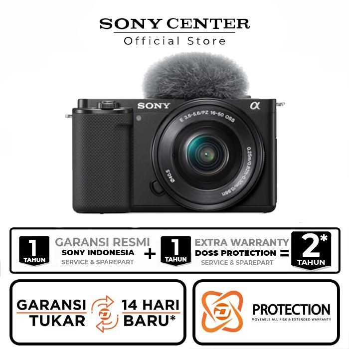 Gambar Sony ZV E10 Sony ZVE10 Mirrorless Camera Kit 16-50mm - Black 16-50mm dari Sony Center Official Bali undefined Tokopedia