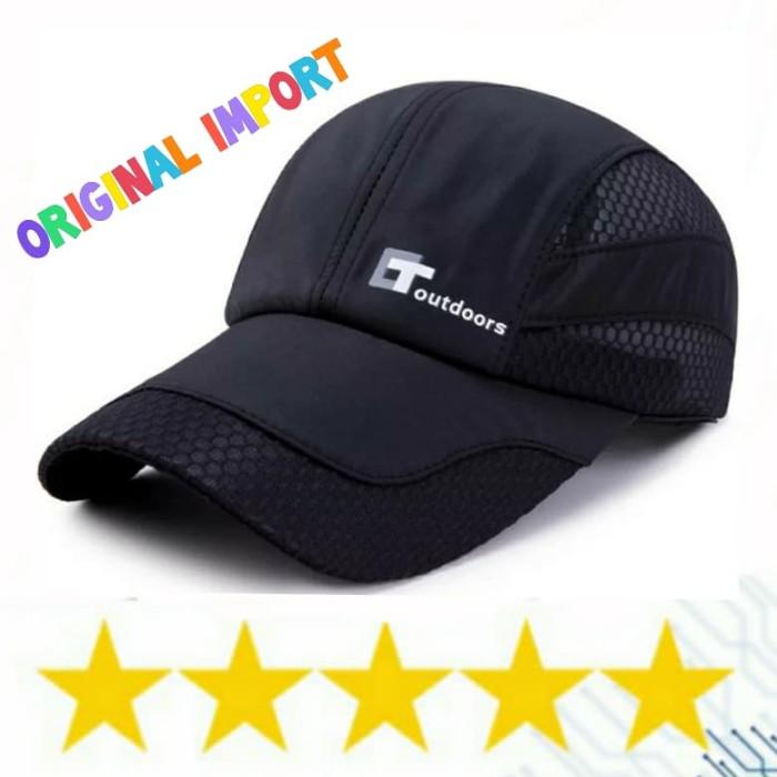 Gambar [Dijual] Topi Olahraga Joging Sepeda Pria Wanita T Outdoors Import dari rosesw undefined Tokopedia
