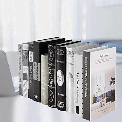 Gambar DOITOOL 2 Pcs Decorative Antique Book Farmhouse Stacked Books dari Home and Kitchen USA undefined Tokopedia