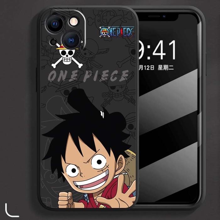 Gambar Case One Piece Xiaomi Redmi Note 11 - Premium Armor Shield Softcase - Hitam Luffy dari sarung.hape undefined Tokopedia