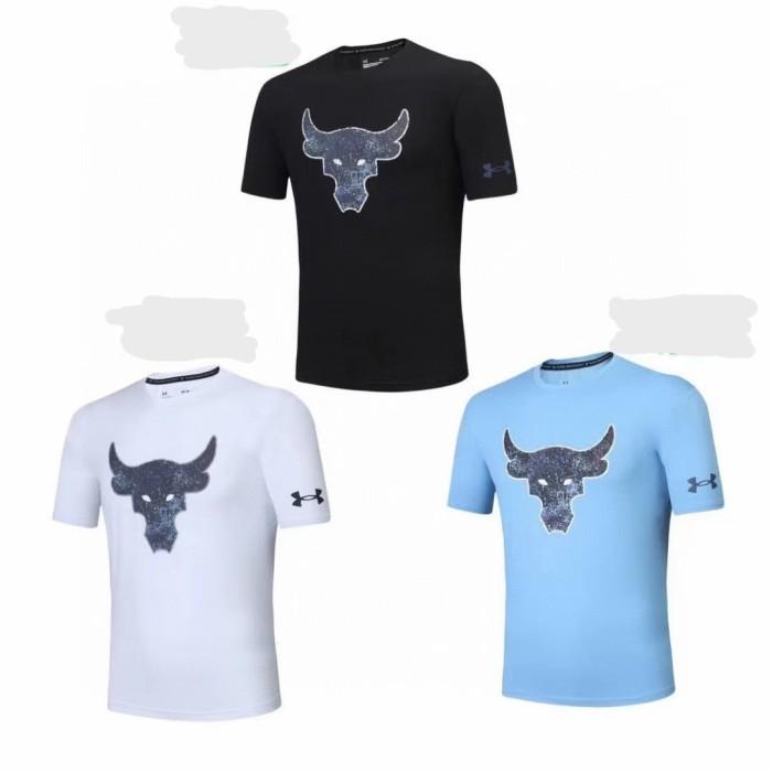 Gambar Baju Olahraga Gym Fitness Lari Jogging Running Bulls The Rock 9001 C90 - Biru Muda, M dari Jersey Basket Jakarta undefined Tokopedia