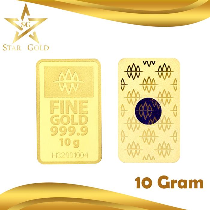 Jual Jual Star Gold Logam Mulia Antam Indonesia X Hartadinata 10gr