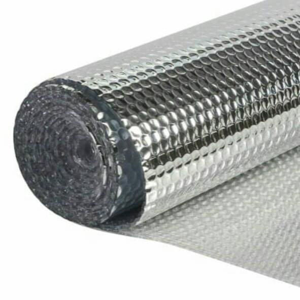 Gambar ALUMINIUM FOIL BUBBLE DOUBLE PEREDAM PANAS INSULASI ATAP BISA GROSIR dari moonjuncl undefined Tokopedia