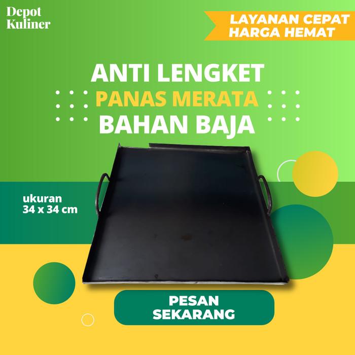 Gambar Kuali Wajan Burger Kebab - 37 x 37 cm dari Depot Kuliner undefined Tokopedia