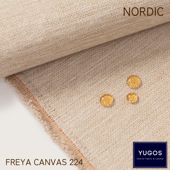 Gambar Nordic Vol 1. Scandinavian Linen Look (Spill Pro-tech/Water Repellent) - FREYA Canvas dari Yugos Kain Interior undefined Tokopedia